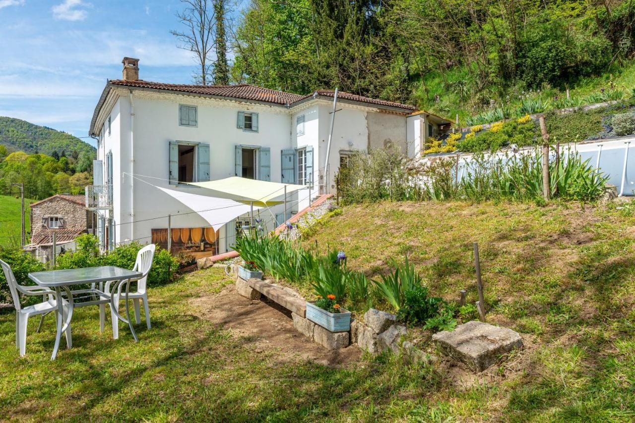 Le Mas De La Coupiere Serres-sur-Arget Buitenkant foto